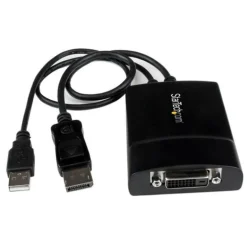 Startech DisplayPort a DVI - Conversor DP++ Activo - Adaptador