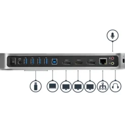 StarTech Dock USB 3.0 Tres Monitores / HDMI / DisplayPort - Docking Station