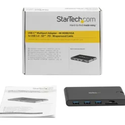 StarTech Dock USB-C Con HDMI y VGA - Adaptador