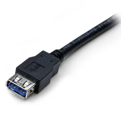 Startech Extensor USB 3.0 M-H 1m Negro - Cable USB