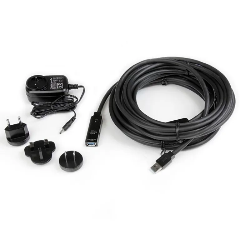 Startech Extrensor USB 3.0 10m Negro - Cable USB