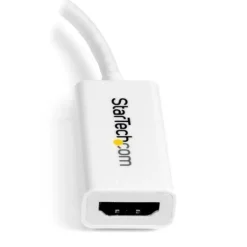 Startech Mini DisplayPort a HDMI Audio 4K @ 30Hz Blanco - Conversor