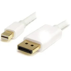 Startech Mini DisplayPort 1.2 Macho a DP Macho 4k 1m Blanco - Cable