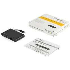 Startech Multipuertos USB-C 4K Con HDMI y VGA - Adaptador