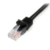 Startech RJ45 Cat.5e UTP Fast Ethernet 3m Negro - Cable Red