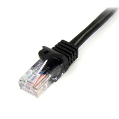 Startech RJ45 Cat.5e UTP Fast Ethernet POE 10m Negro - Cable Red