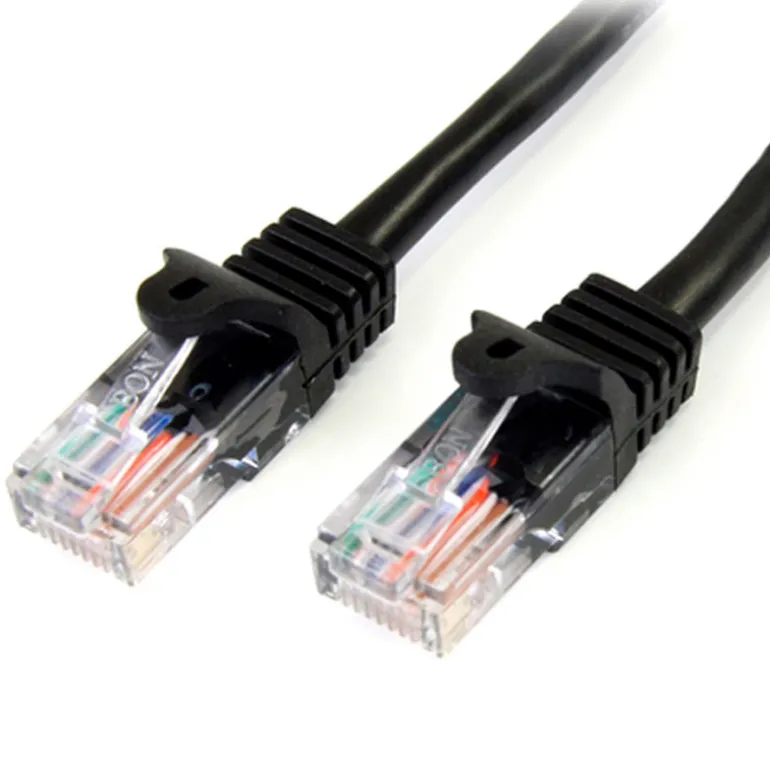 Startech RJ45 Cat.5e UTP Fast Ethernet 1m Negro - Cable Red
