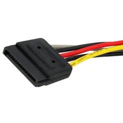 Startech SATA Macho a 2x SATA Hembra Negro - Cable Adaptador
