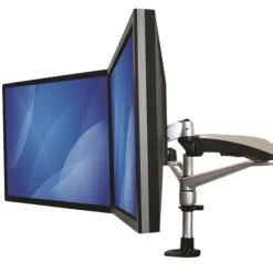 StarTech Soporte Para Dos Monitores Con Brazos Móviles / Apilable - Soporte Monitor