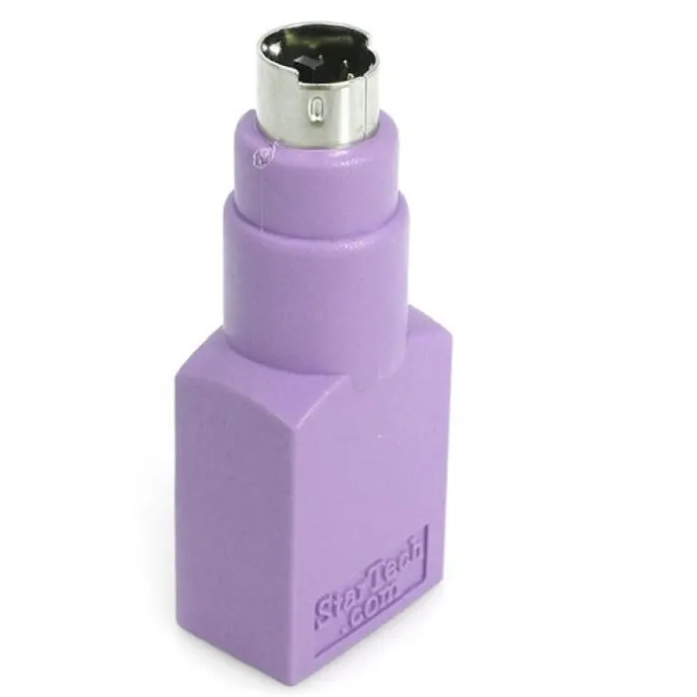 Startech USB a conector PS/2 PS2 MiniDIN - Hembra USB - Macho Mini-DIN - Adaptador Teclado