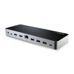 Startech USB-C Con MST Para Monitores Duales 5 Puertos USB 3.0 - Dock Station
