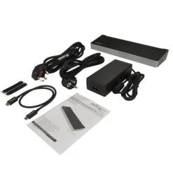 Startech USB-C Para Tres Monitores 4K Con 5x Puertos USB 3.0 - Dock Station