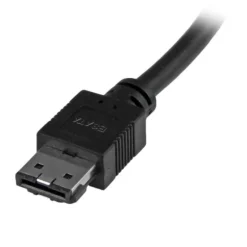 Startech USB3S2ESATA3 Adaptador USB 3.0/eSATA Disco Duro SSD 91cm Negro - Cable USB