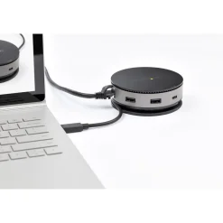 StarTech.com Adaptador Multipuerto USB C - USB 3.1 Gen 2 de 10Gbps Tipo C - Docking Station