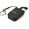 StarTech.com Adaptador Portátil USB-C a VGA Con Llavero - Adaptador