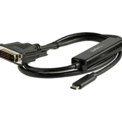 StarTech.com Cable USB-C a DVI 1920 x 1200 2m Negro - Adaptador