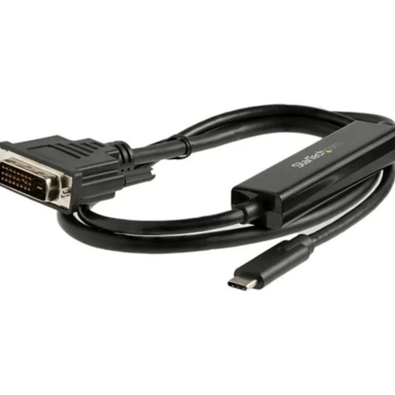 StarTech.com Cable USB-C a DVI 1920 x 1200 2m Negro - Adaptador