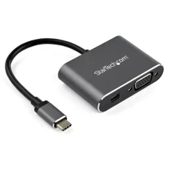 StarTech.com Conversor Vídeo USB-C a Mini DisplayPort y VGA - 4K 60Hz - Adaptador