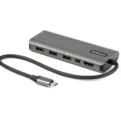 Startech.com MultiP USB C HDMI Mini DP 4K60 PD100W - Docking