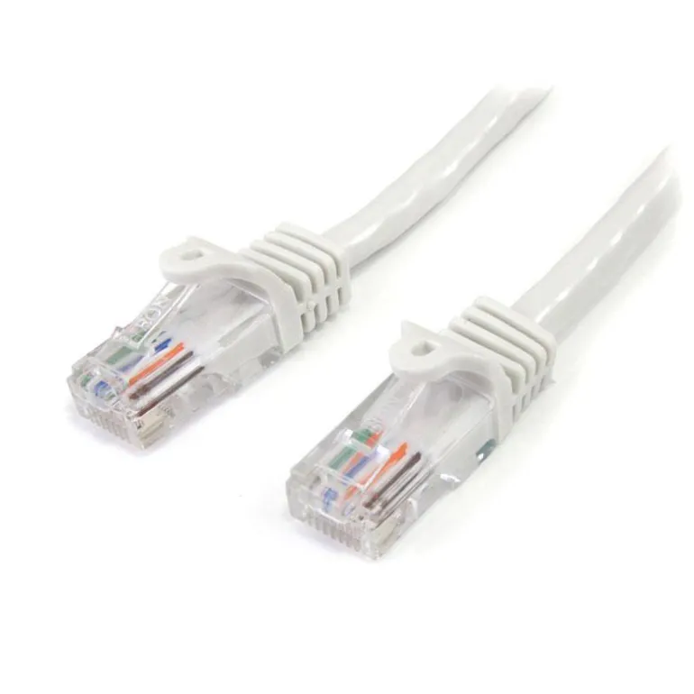 StarTech.com RJ45 Cat.5e UTP Fast Ethernet 1m Blanco - Cable Red