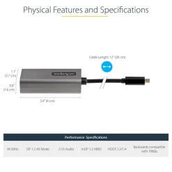 Startech.com USB-C a Mini DisplayPort