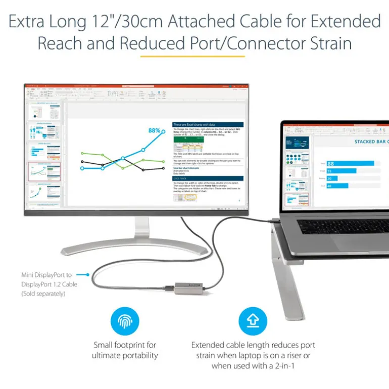 Startech.com USB-C a Mini DisplayPort