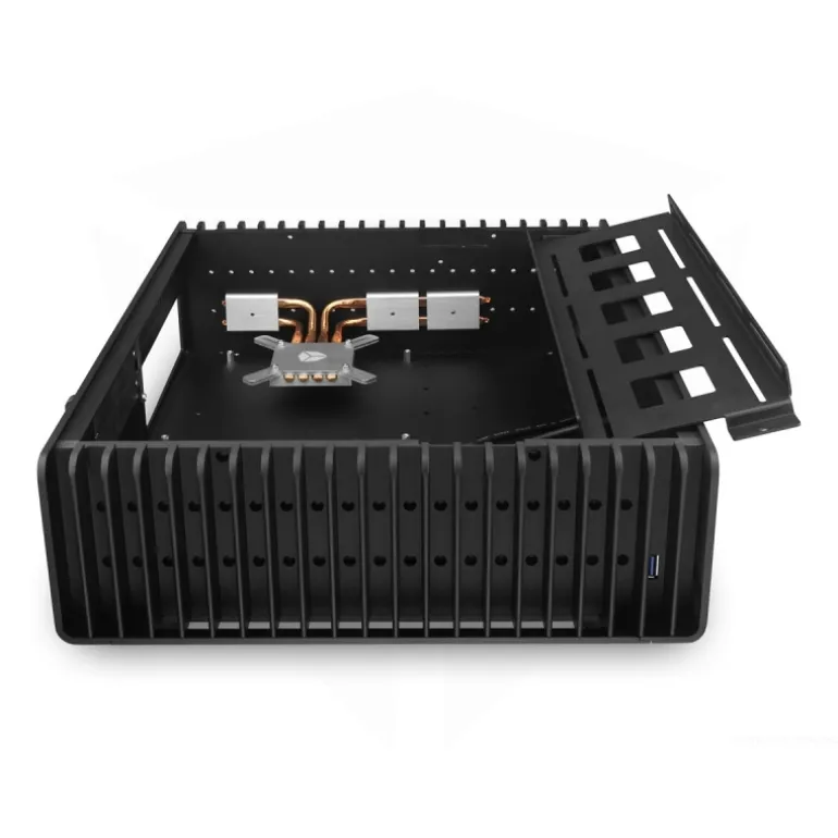 Streacom ST-FC10B Alpha Negro - Caja/Torre