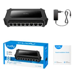 Switch Cudy GS108D Hub 8 Puertos