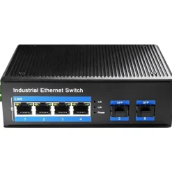 Switch Cudy IG1004S2P Industrial 4 Puertos Gigabit PoE/2x SFP