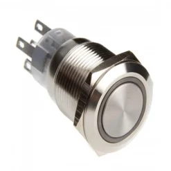 Switch DimasTech 19mm - LED Verde