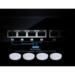 Switch D-Link DMS-108 8 Puertos 2,5G Negro