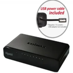 Switch Edimax ES-5800G V3 - Gigabit 8 Puertos - USB