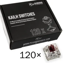 Switch Mecánico Glorious PC Gaming Race Pack 120 Switches Kailh Speed Copper