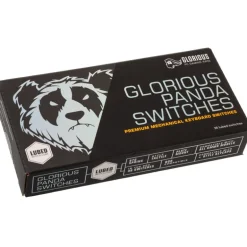 Switch Mecánico Glorious PC Gaming Race Pack 36 Panda Switches Prelubricados
