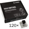 Switch Mecánico Glorious PC Gaming Race Pack 120 Switches Kailh Box Black