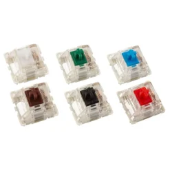 Switch Mecánico Glorious PC Gaming Race Pack 120 Switches Gateron MX Blue
