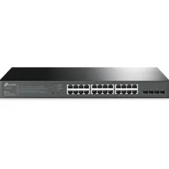 Switch TP-Link JetStream TL-SG2428P 4 Puertos RJ-45 Gigabit + 24 Smart PoE +a