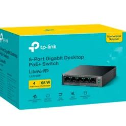 Switch TP-Link LiteWave LS105GP De Sobremesa 5 Puertos Con 4 PoE+