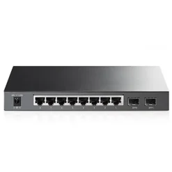 Switch Tp-Link Smart Switch 8 puertos Gigabit PoE con 2 ranuras SFP