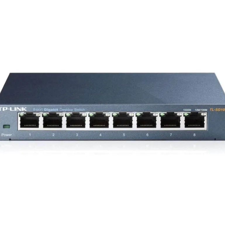 Switch TP-Link TL-SG108 V3.0 8 Puertos RJ-45 Gigabit
