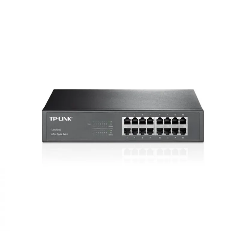 Switch TP-Link TL-SG1016D 16 Puertos 10/100/1000