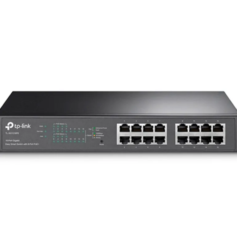 Switch TP-Link TL-SG1016PE Easy Smart 16 Puertos Con 8 PoE+