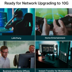 Switch TP-Link TL-SX105 5 Puertos 10Gb