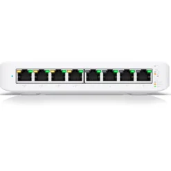 Switch Ubiquiti Lite 8 PoE 8 Puertos Blanco