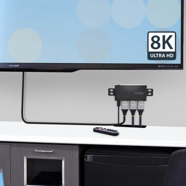 Switch Video Startech.com Conmutador HDMI 2 Puertos 8K 60Hz