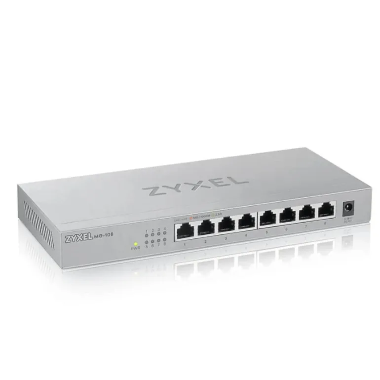 Switch Zyxel MG-108 8 x 2.5GbE