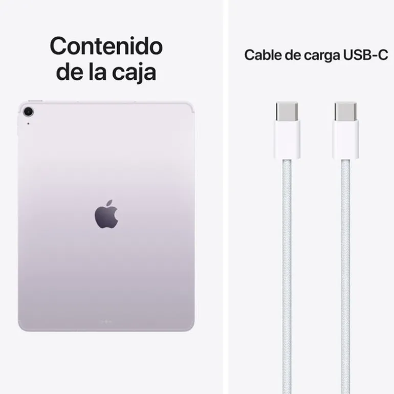 Tablet Apple iPad Air 2026 13" M4 12GB 256GB Wi-Fi + Cell Púrpura