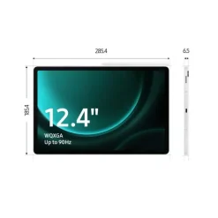 Tablet Samsung Galaxy Tab S9 FE+ Wi-Fi 12.4" 12GB 256GB Plata Android
