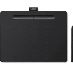 Tableta Digital Wacom Intuos Medium Con Lápiz Wacom 4K USB Negra