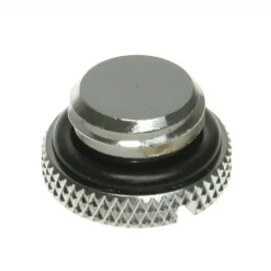 Tapón Bitspower 1/4" -Plana - Silver